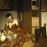 Vermeer: Donna addormentata.