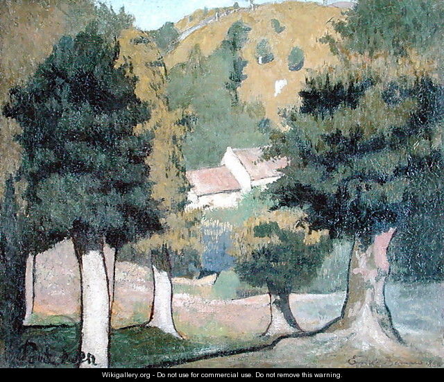 Emile Bernard: Paesaggio . 