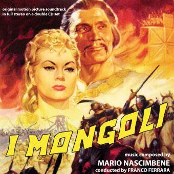 I mongoli, con Anita Ekberg & Jack Palance 