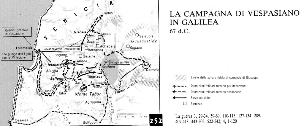 Vespasiano & Tito in Galilea, 66-67 d.C. 