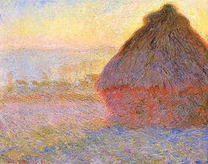 Claude Monet :Govone; sole calante, ovvero la bellezza del creato. 