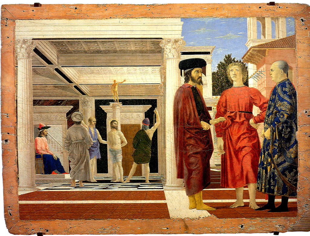 Pier della Francesca: Flagellazione di Cristo 